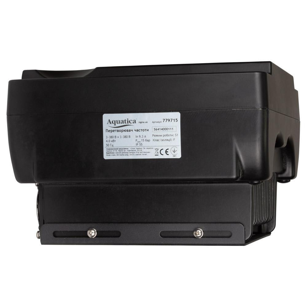 Перетворювач частоти 3~380В × 3~380В до 4.0кВт з датчиком тиску AQUATICA (AVF-4.0ТL) (779715) Рівне - фото 3