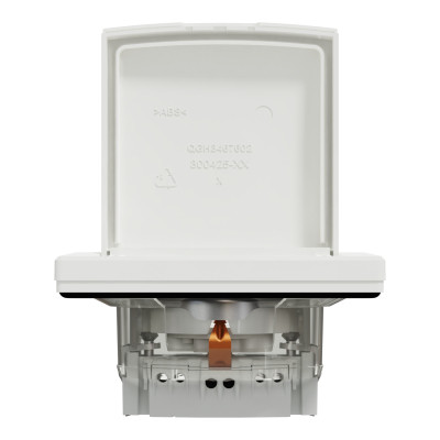 Розетка Schneider Electric ASFORA з кришкою IP44, біла (EPH3100321) Вінниця - фото 6