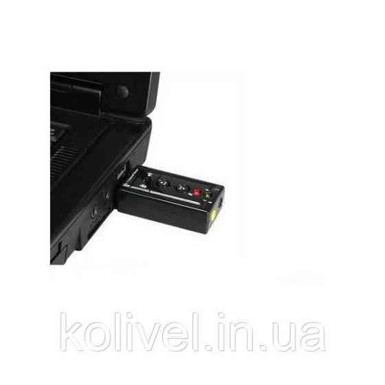 Звукова плата USB, Virtual 7.1 Channel, RTL (B00650) Київ