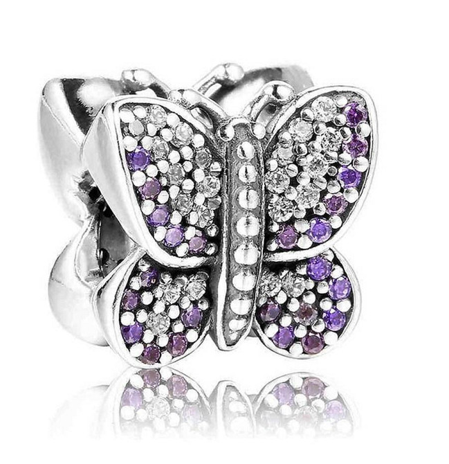 Срібна намистина Пандора  Метелик 791257ACZ MasterSem Київ - фото 1