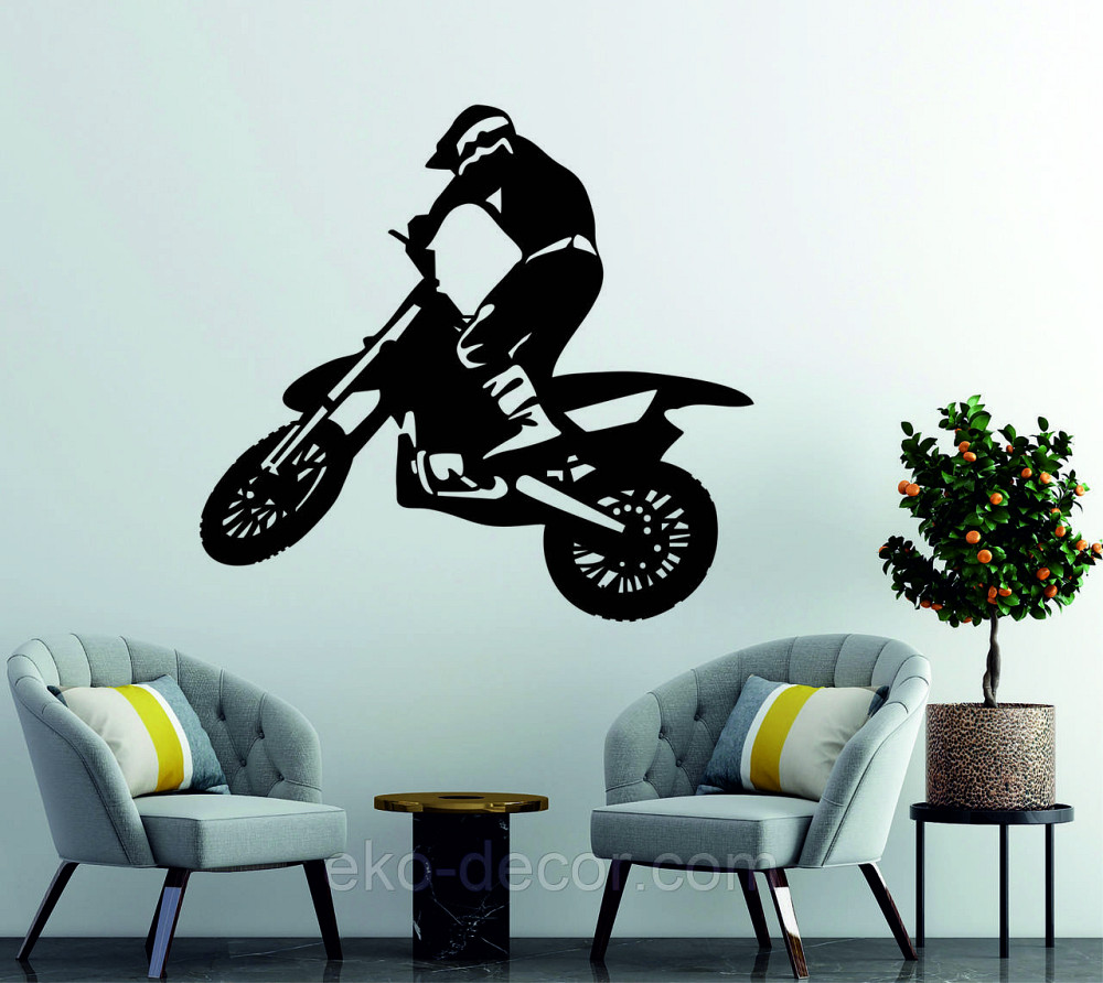 Декоративное настенное Панно «Мотоцыкл» Декор на стену Киев - изображение 3