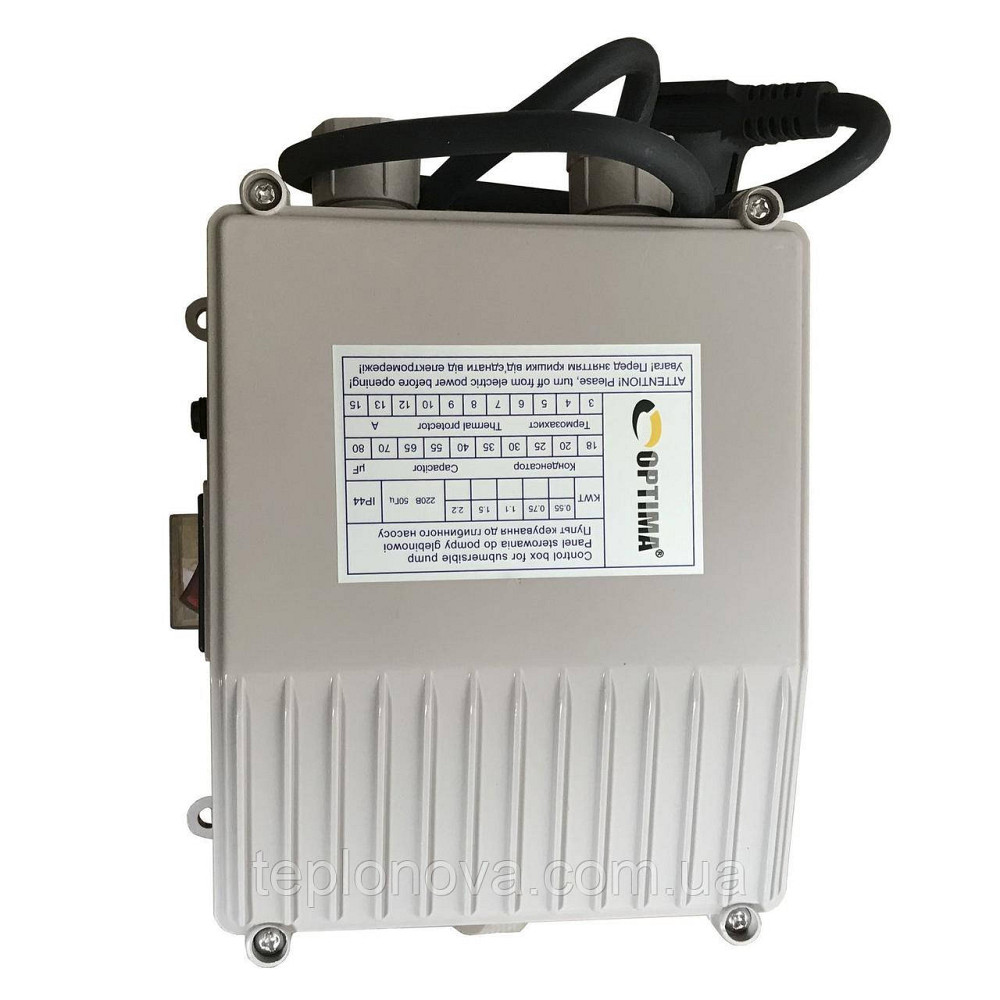 Насос скважинный с повышенной уст-тью к песку OPTIMA  3,5SDm2/9  0,37 кВт 50м + пульт+кабель 15м NEW Черновцы - изображение 4