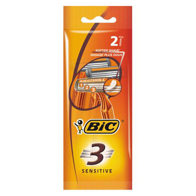 Бритва Bic 3 Sensitive 2 шт. (3086123221673) Винница - изображение 1