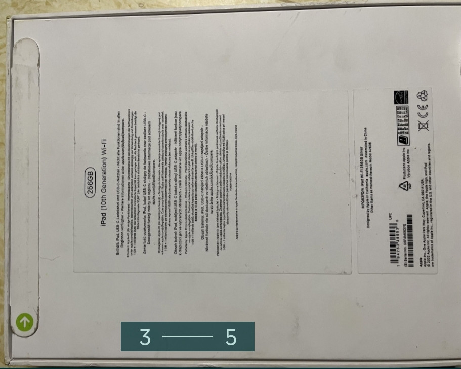 Планшет: Apple iPad 10.9 256Gb, Silver, Wi-Fi Київ - фото 3