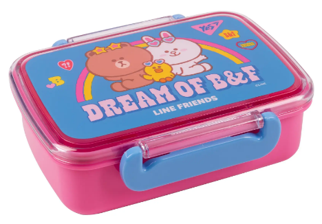 Ланчбокс 420 мл "Yes""Line Friends" з розділювачем, 707755, шт Київ - фото 1