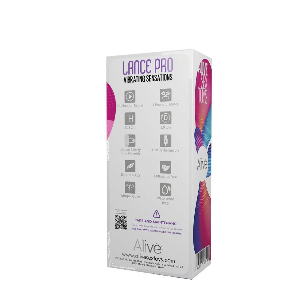 Анальний вібростимулятор Alive Lance Pro Sex Aura Київ - фото 5