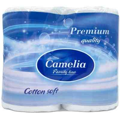 Туалетная бумага Camelia Premium 3 слоя 4 рулона (8606111248014) Винница