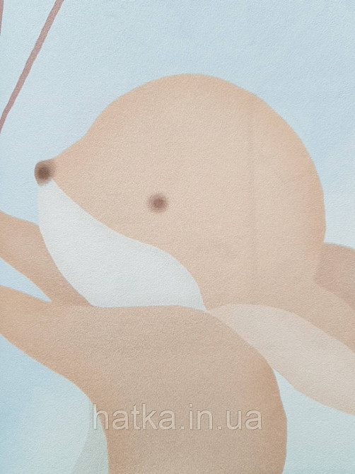 Фотообои бесшовные флизелиновые экологически чистые Elephant and Co детские воздушные шарики животные птицы Киев - изображение 2