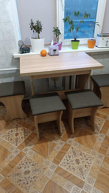Стіл розкладний 59х89 см для кухонного куточка - Дуб Сонома Львів - фото 7