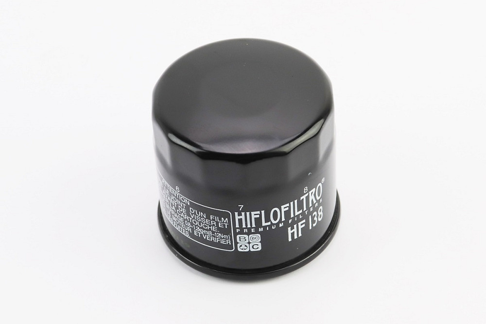 Фільтр масляний HF138 (M20x1) Aprilia RSV 1000/Suzuki GSF1200 Bandit/Suzuki GSX-R1300 Hayabusa, SUZUKI AN650 Burgman, Suzuki GSX-R Київ - фото 2