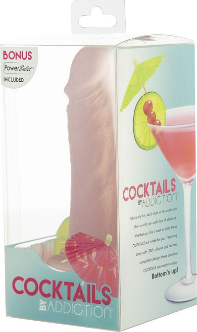 Фаллоимитатор на присоске Cocktails by Addiction – Peach Bellini Sex Aura Киев - изображение 7