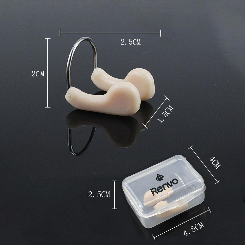 Затискач для носа Renvo Сlips Бежевий Уні (2SC110) Київ - фото 3