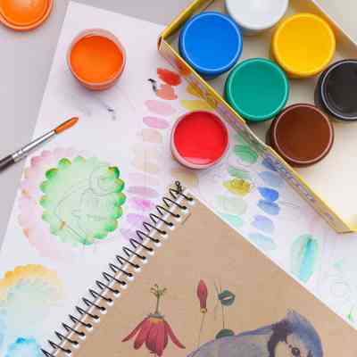 Гуашевые краски Школярик 8 цветов (83412900-UA) Винница