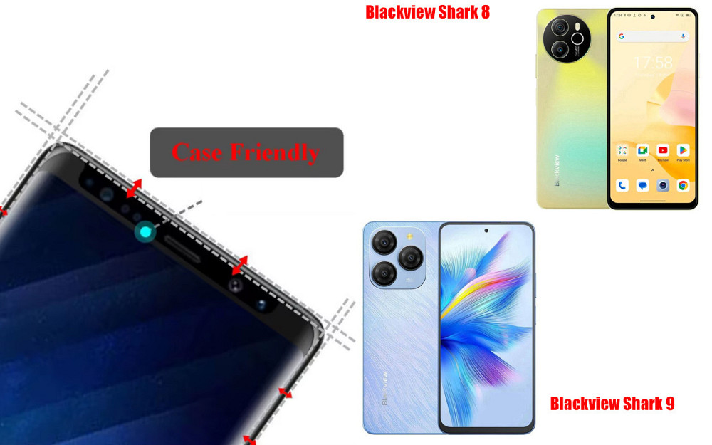 Захисне скло HyperGlass Pro для Blackview Shark 8, Shark 9 – максимальна чутливість та захист Київ - фото 4