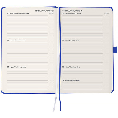 Тижневик Axent датований 2026 Partner Strong 125х195, класичний синій (8505-26-38-A) Вінниця - фото 5