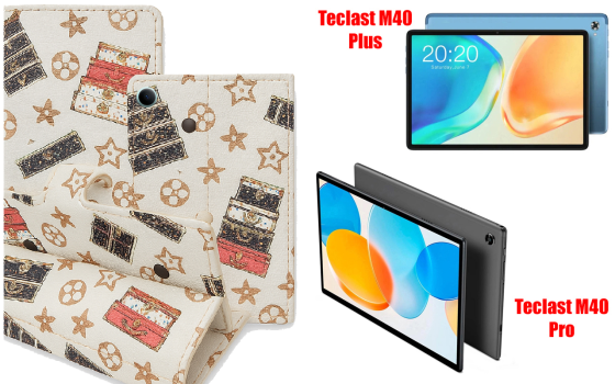 Книга-трансформер для планшета Teclast M40 Plus, M40 Pro, цвет Black Lyi White Киев