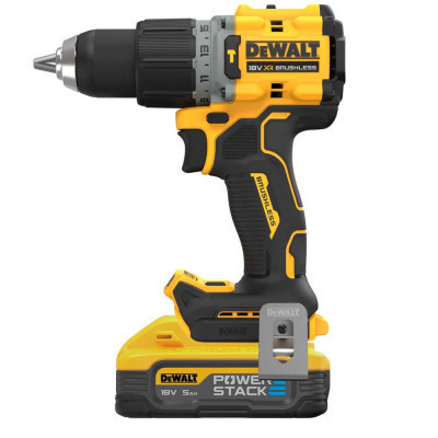 Шуруповерт DeWALT XR Li-Ion PowerStack 18 В, 2x5Ah, 90 Нм, 0-650/0-2000 об/мин, TSTAK (DCD805H2T) Винница - изображение 3