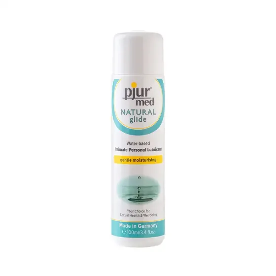 Лубрикант на водній основі pjur MED Natural glide 100 мл спеціально для сухої та чутливої ​​шкіри Львів