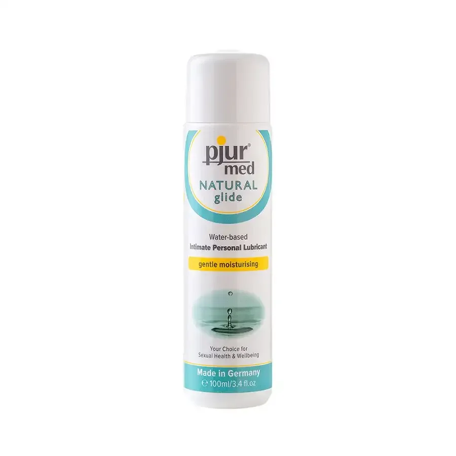 Лубрикант на водній основі pjur MED Natural glide 100 мл спеціально для сухої та чутливої ​​шкіри Львів - фото 1