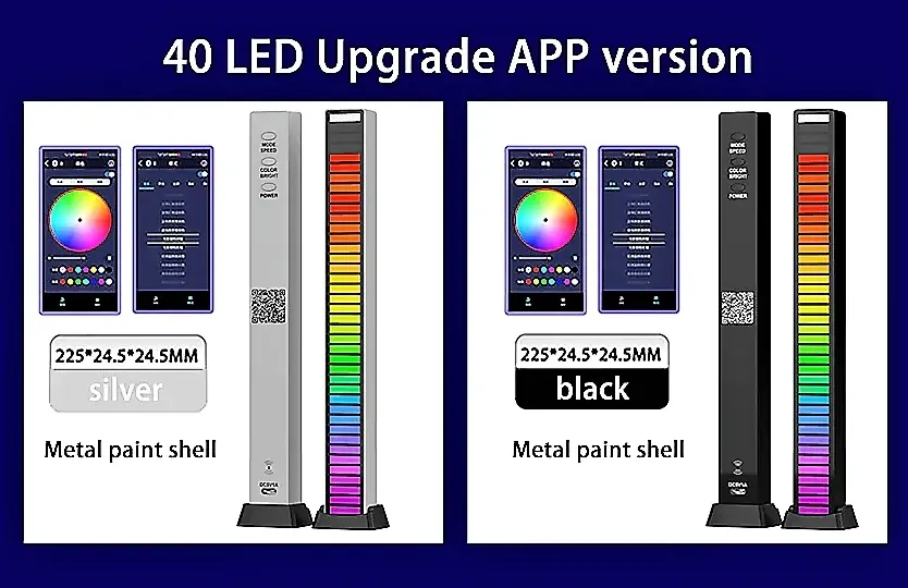 Світильник-еквалайзер з Bluetooth та акумулятором D-09-RGB Київ - фото 7