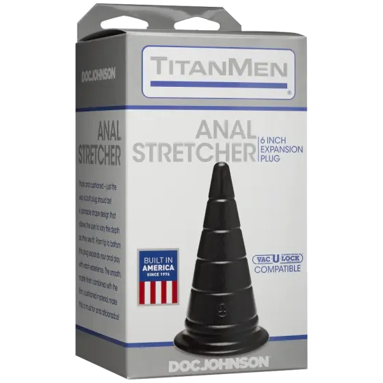 Анальний стимулятор Doc Johnson TitanMen - Anal Stretcher 6 Inch Plug, діаметр 6,6 см Львів