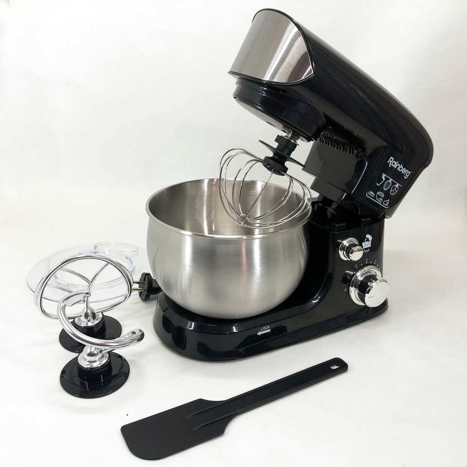 Бытовой комбайн тестомес Rainberg RB-8083 3200 Вт, Міксер для крему кухонний, Кухонний комбайн новий MX-92 Львів - фото 5
