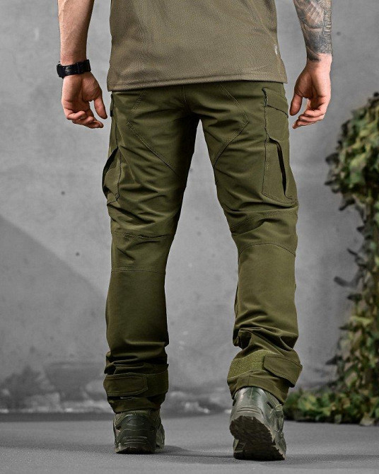 Летний тактический костюм soldier олива ДЛ6407 Одесса - изображение 7