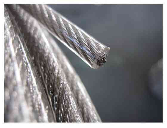 Трос сталевий в ПВХ оболонці, 3,0/4,0 мм Киев