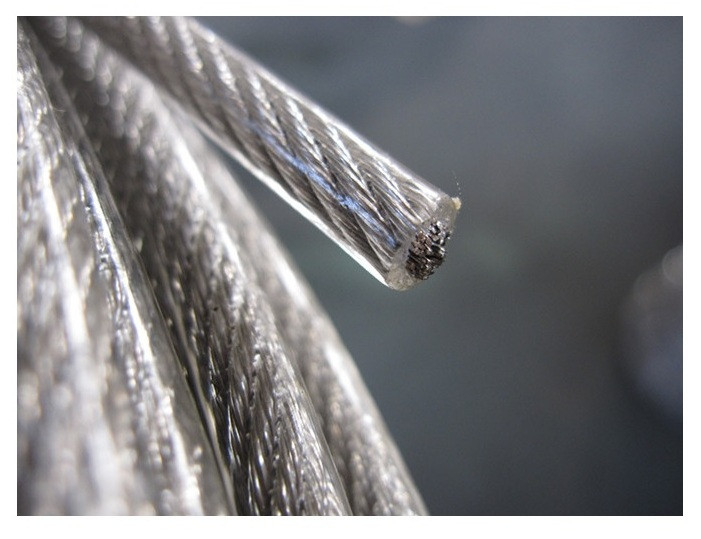 Трос сталевий в ПВХ оболонці, 3,0/4,0 мм Киев - изображение 1