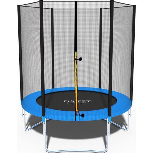 Батут Funfit 6ft (183см) синій з зовнішньою сіткою Киев - изображение 1