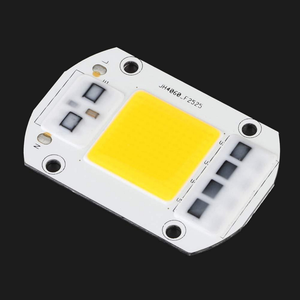 Світлодіодна матриця COB LED 50 Вт 4500 лм 220 В з драйвером теплий білий MasterSem Київ - фото 2