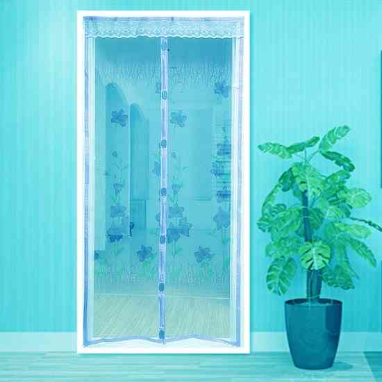 Антимоскітна сітка на окремих магнітах від комарів блакитна 210х100 см Вінниця