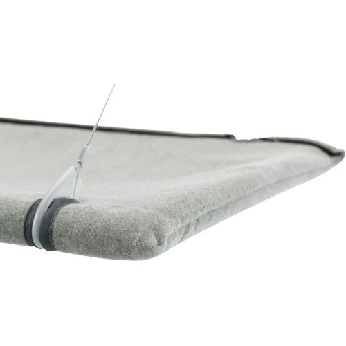 Лежак Trixie для вікна з кріпленнями велюр 50 х 30 см сірий Київ - фото 4