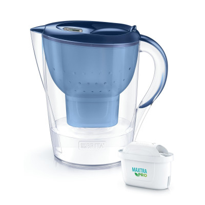 Фильтр-кувшин Brita Marella XL Memo MXPro 3.5л (2л води) з фільтр-картриджем 2шт, синій (1052786) Винница - изображение 1