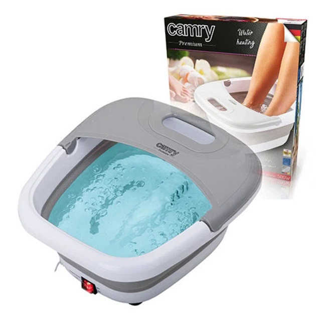 Масажна ванна для ніг Camry CR 2174 складаний масажер для стоп з підігрівом 500 Вт вібраційний масаж CY-16 Львів - фото 2