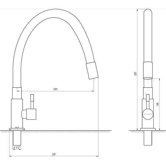 Монокран Globus Lux ALPEN SUS-004SN Луцк