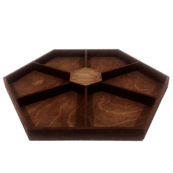 Менажница деревянная 