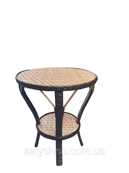 Стол круглый из ротанга Киев - изображение 5