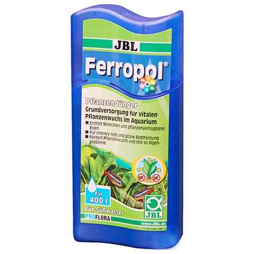 Удобрение JBL PROFLORA Ferropol для растений в пресноводных аквариумах, 250 мл Киев