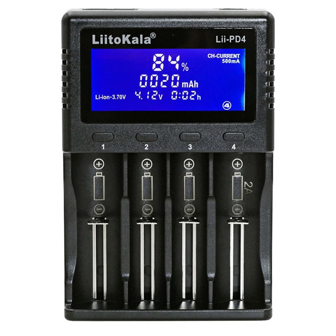 Зарядное устройство для аккумуляторных батареек LiitoKala Lii-PD4 (2000990126979) CZ-78 Львов - изображение 1