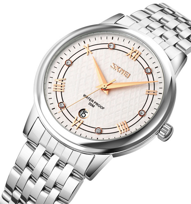 Skmei 9272SISI-B Silver-Silver Men SBR Київ - фото 2