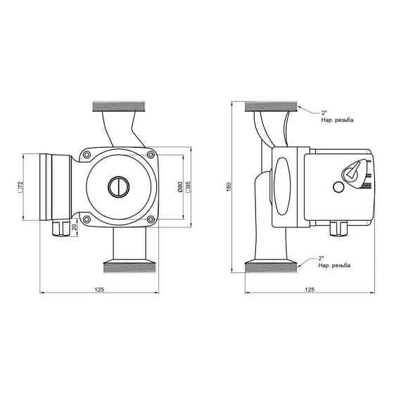 Насос циркуляционный Thermo Alliance LPS 32/60/180 Киев