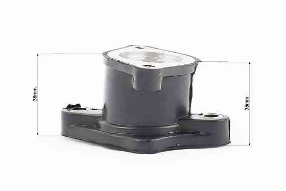 Loncin LX200GY-3 Патрубок карбюратора прогумований (d=28mm) Бершадь
