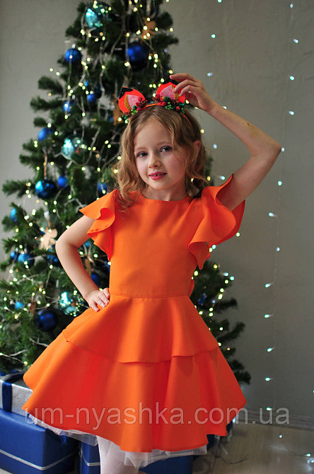 Синее нарядное платье на девочку Кривой Рог - изображение 6