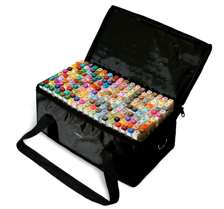 Професійні маркери Touch Multicolor 168 квітів для художників, Фломастери для малювання та скетчинга Кам'янець-Подільський - фото 5