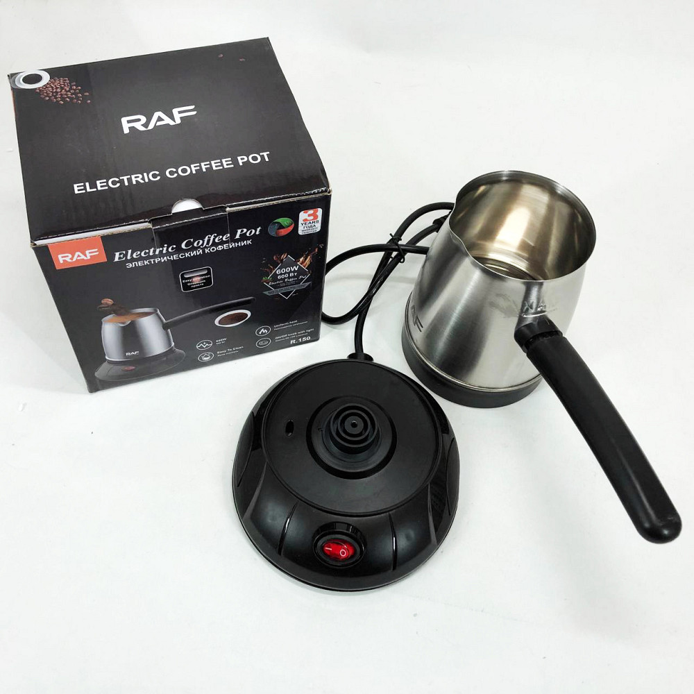 Турка для кави для подорожей RAF R.150 500 мл 600 Вт Турка електрична автоматична кави OW-30 Львів - фото 2