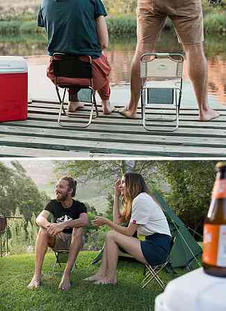 Стул раскладной Naturehike MZ01 NH18M001-Z, хаки Ровно