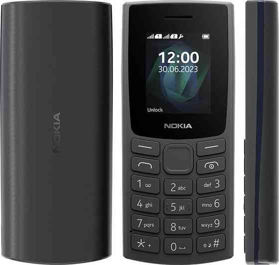 Мобільний телефон Nokia 105 2023 Dual Sim Charcoal Чорний Харьков