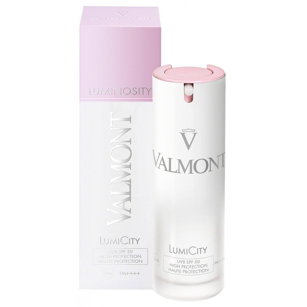 Защитный флюид для лица LumiCity UVB SPF 50 Valmont 30 мл Киев - изображение 2