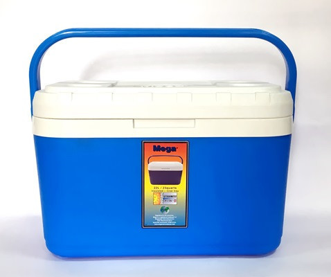 Термобокс Mega 22 л, синий Киев - изображение 1